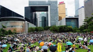 全港三罷集會 逼爆添馬公園 General Strike Rally Floods Tamar Park