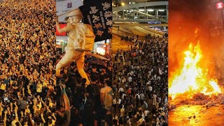 緊急法禁蒙面火上加油 18區「香港人反抗」 “Hong Kong People Resist” Citywide as Emergency Law Mask Ban Escalates Conflicts