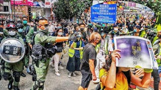 10‧1國殤大遊行又被禁 六千防暴警部署鎮壓 6000 Riot Police Deployed as National Day Protest March Banned Again