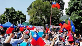 辛亥革命108周年紀念 紅樓升旗 Flag Raising at Red House on 108th Anniversary of 1911 Revolution