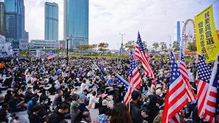 天下制裁集氣 數千人中環集會 Thousands Rally in Central for Pre-Sanction March