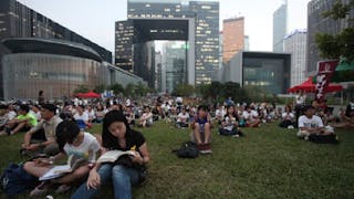 香港年青人在為正義發聲