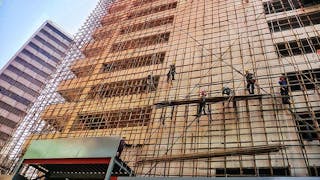 竹棚架 Bamboo Scaffolding