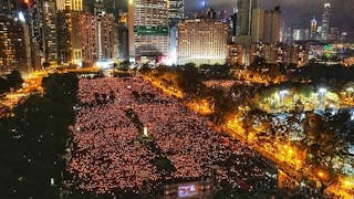 香港連續第2年禁六四燭光晚會 Hong Kong Bans Tiananmen Massacre Vigil for Second Time after 3 Decades