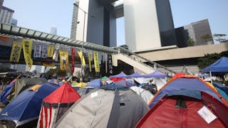 在香港看佔中