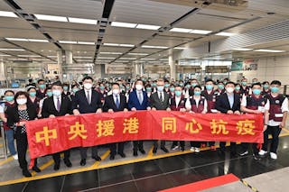 新增27765宗確診 醫管局委內地援港醫療隊「名譽僱員」