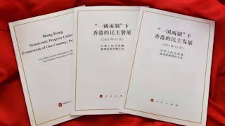 國務院發表香港民主白皮書 稱選舉改制為實現雙普選創條件