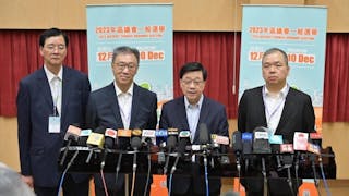 投票率僅27.54% 李家超形容區選高質量 學者指改制後乏認同