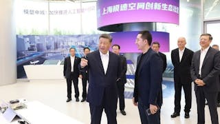 習近平上海考察撐AI 強調上海龍頭發展角色