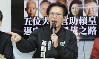憲訴法違憲　黃國昌回應媒體提問