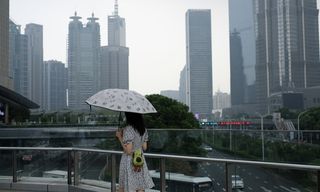 上海陸家嘴一景
