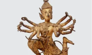 書摘配圖-濕婆神騎在一頭公牛上_大英博物館裡的東南亞史