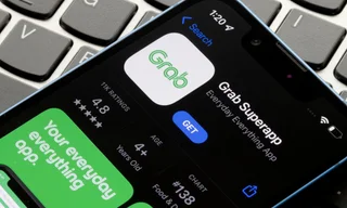 Grab為東南亞市佔率第一的超級App（Super App）。
