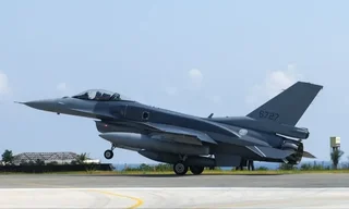 F-16V戰機抵台東志航空軍基地