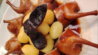 乳燕還巢 遠年陳皮頭抽滷乳鴿脾