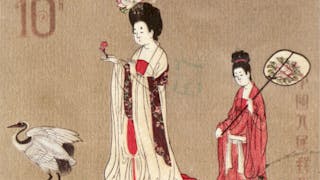 群豪首領的車中女子