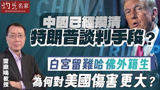 雷鼎鳴教授：中國已經摸清特朗普談判手段？ 白宮留難哈佛外籍生 為何對美國傷害更大？