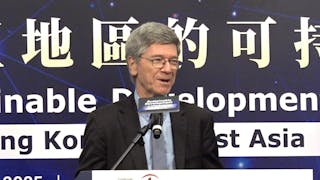 薩克斯教授：推動可持續發展 中港扮演重要角色