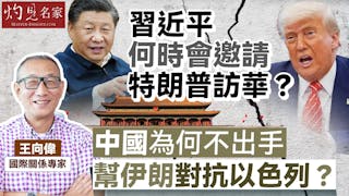 國際關係專家王向偉：習近平何時會邀請特朗普訪華？中國為何不出手幫伊朗對抗以色列？