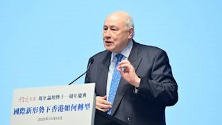 梁定邦:11支柱創新框架 提升港競爭力和韌性 梁定邦:11支柱創新框架 提升港競爭力和韌性