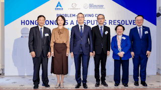 林定國出席國際論壇 闡述香港全球爭議解決中心新定位