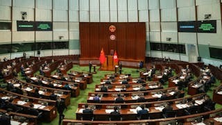 新一屆立法會議員宣誓就職 李家超盼議員進言攜有效解決方案