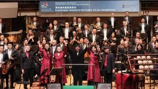黃佳俊指揮自己新作 陳蒨瑩演出位列世界級水平 黃佳俊指揮自己新作 陳蒨瑩演出位列世界級水平