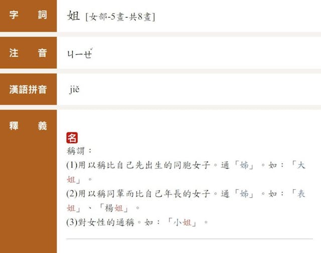 姐和姊怎麼分?學者:有血緣關係寫「姊」但基本可互通 - TNL The News Lens 關鍵評論網