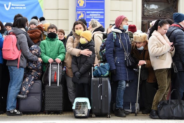 烏克蘭移民外逃的已佔了其四分之一人口，而且很少會回國了。（Shutterstock）