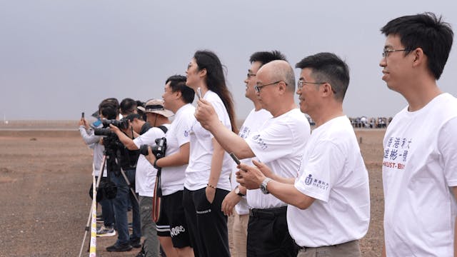 今次衛星升空計劃有四名科大學生參與。