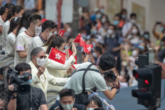 各國努力爭奪獎牌的目的，除了「弘揚奧林匹克體育精神」，亦是為了賺錢。（亞新社）