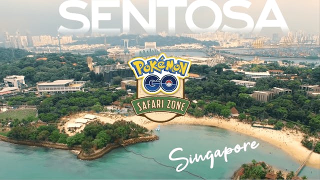 新加坡聖淘沙野生動物園曾在2019年舉辦 Pok&eacute;mon GO 活動。（來源：Pok&eacute;mon GO YouTube 頻道）