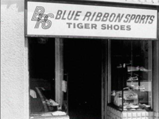 1964年禮特建立的Blue Ribbon Sports，是Nike的前身。（網絡圖片）