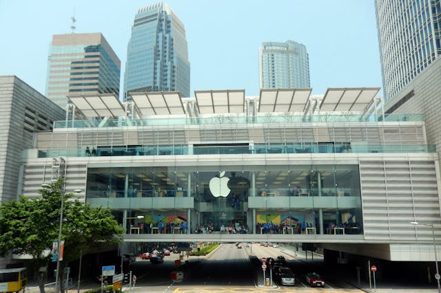 周三Nvidia市值升越3萬億美元市值，超過Apple，成為全球第二大市值公司。（Wikimedia Commons）