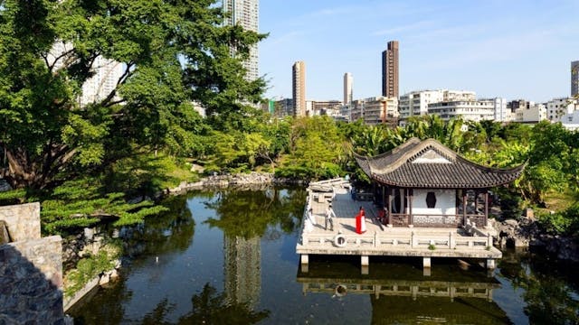 九龍城寨公園是主題步行徑另一著名地標。（Shutterstock）