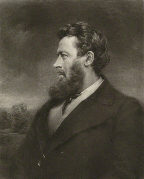 《經濟學人》的傳奇編輯白芝浩（Walter Bagehot）。（Wikimedia Commons）