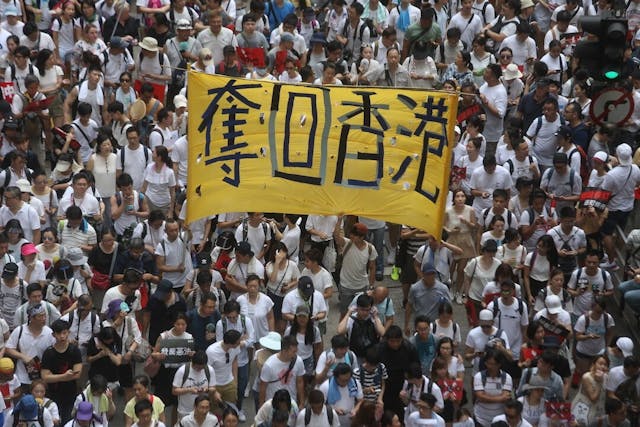 我相信，香港人重視「要有得揀」，跟香港作為移民社會的歷史背景有關。（亞新社）