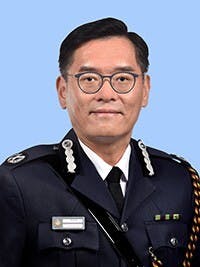 負責國家安全的警務處助理處長簡啟恩。（香港警務處）