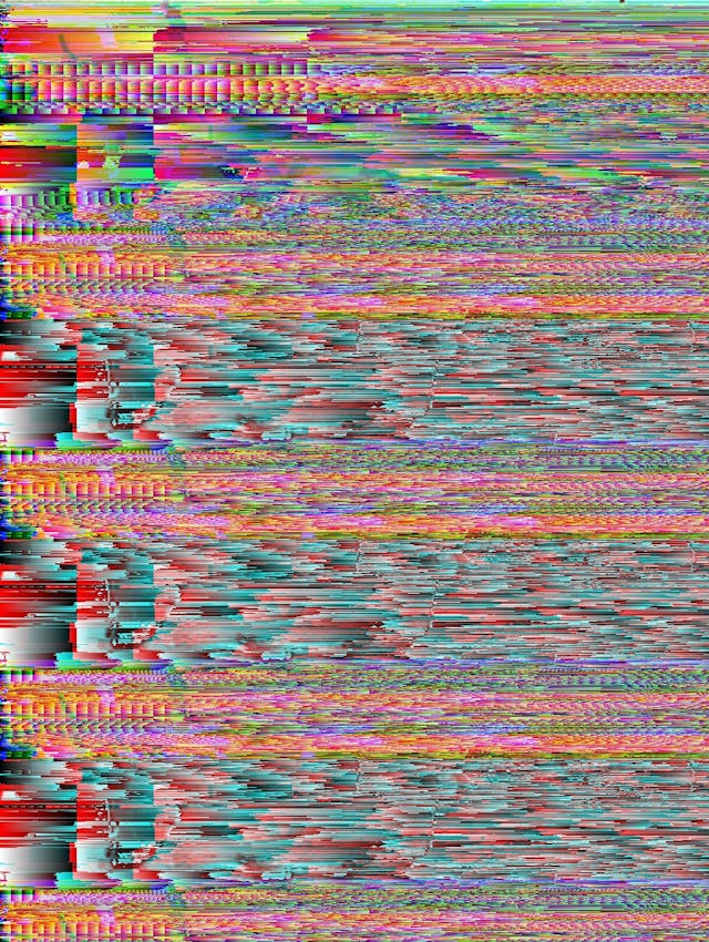 科技的故障缺陷反而成為一種另類藝術，圖為Glitch Art類型作品。（Wikimedia Commons圖片）