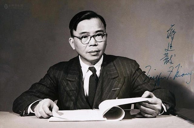 蔣廷黻（1895─1965）為民國著名學者暨外交家，學術和政治是他畢生的兩大志業。（網絡圖片）