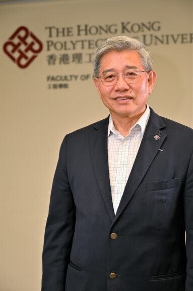 香港理工大學工程學院院長文効忠教授是本港創科發展重要持份者之一。