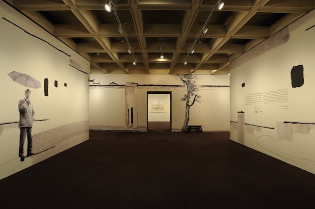 2009年，「獨立風骨──吳冠中捐贈展」展覽廳入口。