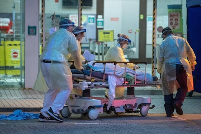 香港人以能幹、靈活變通和善於解決問題見稱，但今天卻被一種集體無力感和被任由擺布的消極情緒支配。（亞新社）