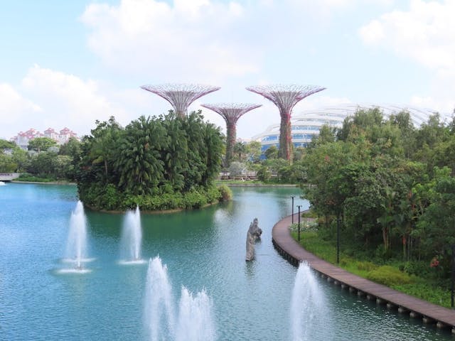 圖一：新加坡濱海灣花園（Garden by the bay）