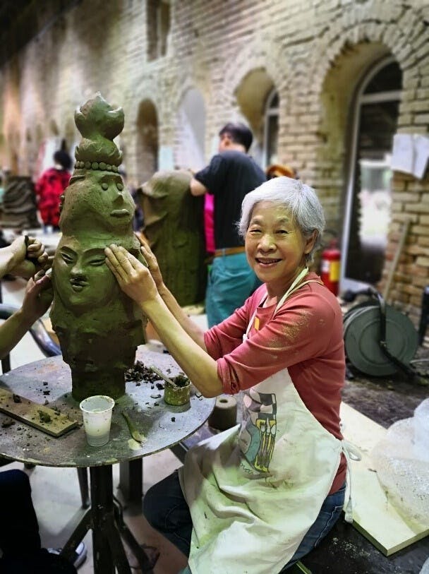 李慧嫻的作品充滿本地色彩和笑點，展現庶民生活中種種生動、俏皮的生命力。（李慧嫻提供）