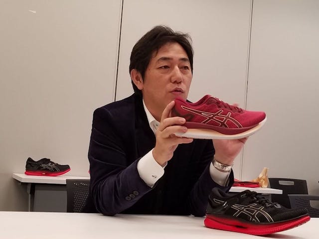 ASICS人體工學研究所 所長原野建一。