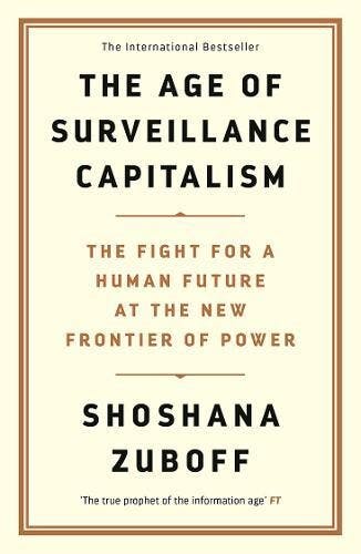 &quot;The Age of Surveillance Capitalism&quot;書影。（Amazon圖片）