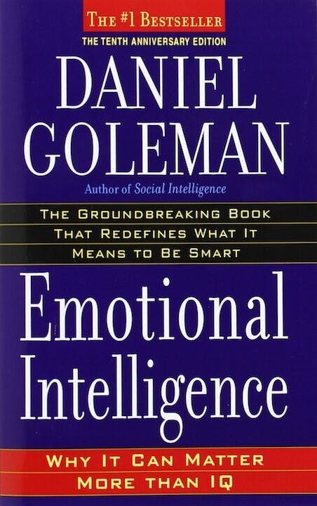 1995年，國際著名心理學家丹尼爾高曼（Daniel Goleman）出版了《情緒智能》（Emotional Intelligence）一書。情緒智能稱為EQ，亦是源於該書。（Amazon）