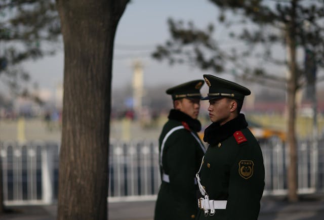 中國政府的監察權限尚未釐清，什麼可監察，什麼不可監察﹐至今未明。（亞新社）