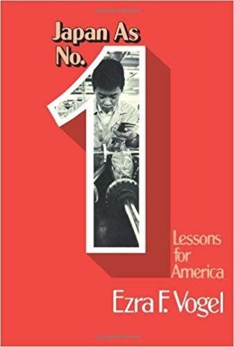 《日本第一》出版後產生了很大反響，在日本成為一本家喻戶曉的暢銷書。（Amazon）